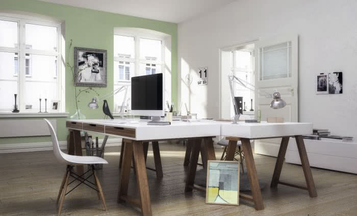 Kolory we wnętrzach zimową porą