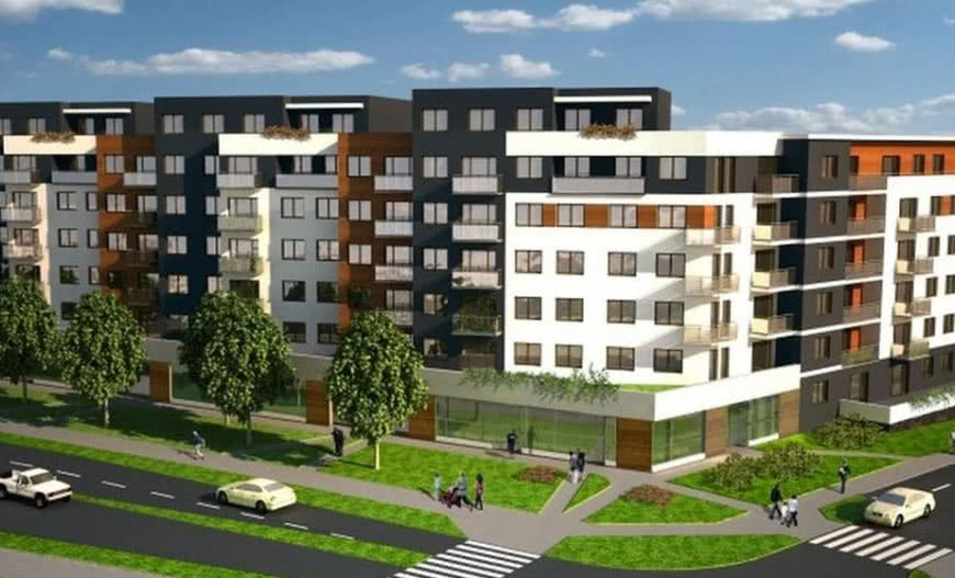 Schöck Isokorb® w balkonach budynków warszawskiego osiedla Aurora