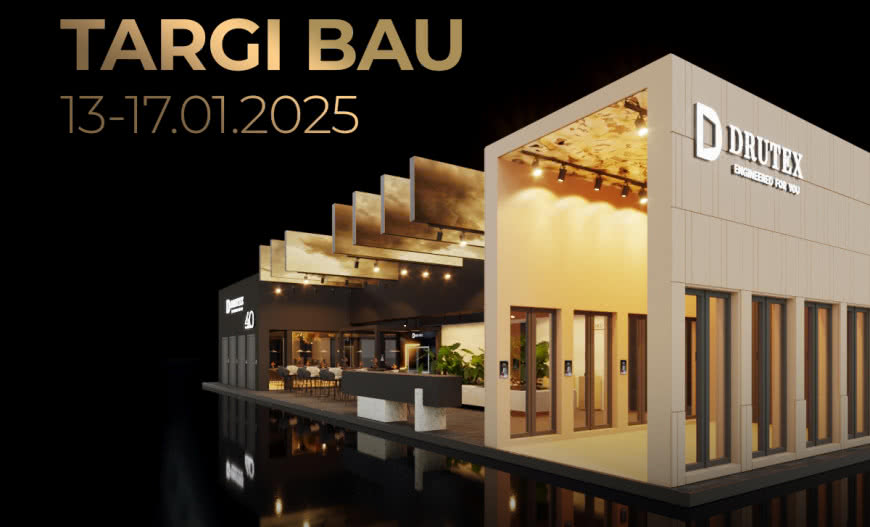 DRUTEX na targach BAU: światowa premiera nowych produktów