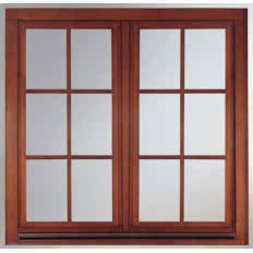 Okno drewniane Elegancja