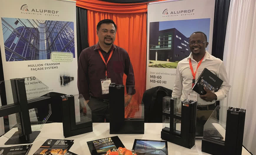 Aluprof na Konwencie Architektów w Mombasie w Kenii