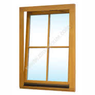 Okna drewniane rozwierno-uchylne