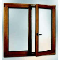 Okno drewniane Elegancja