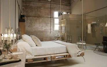 Sypialnia razem z łazienką - przyjemne z pożytecznym