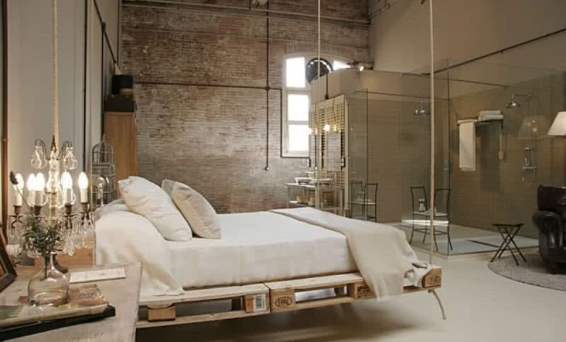 Sypialnia razem z łazienką - przyjemne z pożytecznym