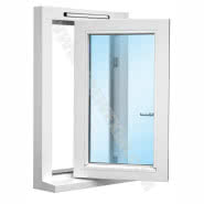 Okna drewniane otwierane na zewnątrz