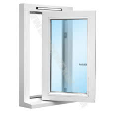 Okna drewniane otwierane na zewnątrz