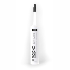 Silikon matowy Czarny