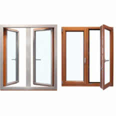 Okno drewniano-aluminiowe Elegancja 