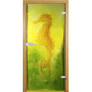 Drzwi szklane Konik Morski