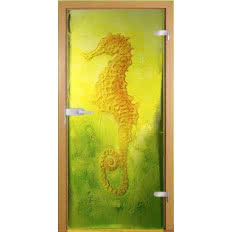 Drzwi szklane Konik Morski