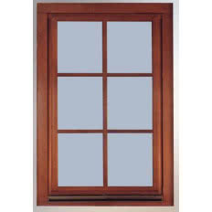 Okno drewniane Elegancja