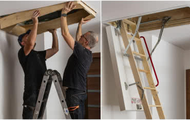 Nowe schody strychowe bez remontu: szybki montaż i lepsza izolacja