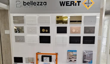 Trendy łazienkowe 2024: złoto króluje! Nowe przyciski JOMO