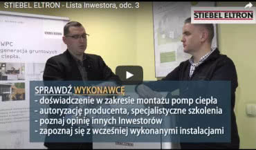 STIEBEL ELTRON - Lista Inwestora, odc. 3. Proces inwestycyjny