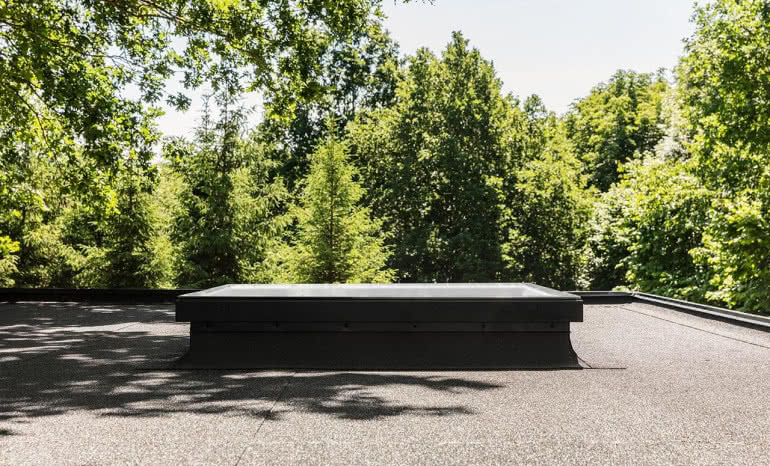 Płaski moduł szklany - okno do dachu płaskiego