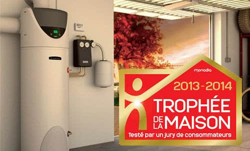 Pompa ciepła NUOS zdobywcą nagrody Trophée de la Maison