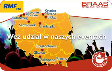 Letnia akcja Braas - "Najlepsza Muzyka Pod Słońcem"