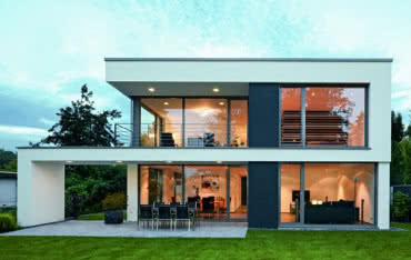 Drzwi przesuwne jak panoramiczny obraz