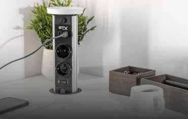 Nowoczesne gniazda meblowe