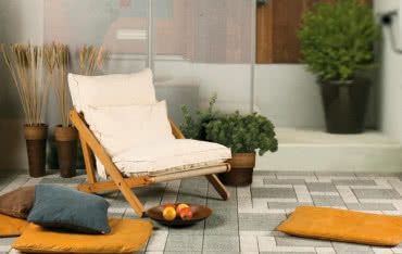 Styl modern kostek brukowych systemu Libet Quadro