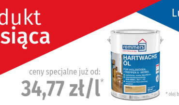 Hartwachs-Öl firmy Remmers w specjalnej cenie