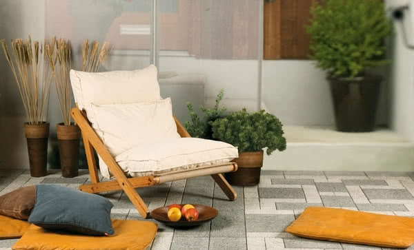 Styl modern kostek brukowych systemu Libet Quadro