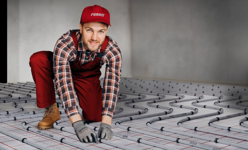 Kompletne ogrzewanie podłogowe Ferro: poznaj system, który pasuje od A do Z!