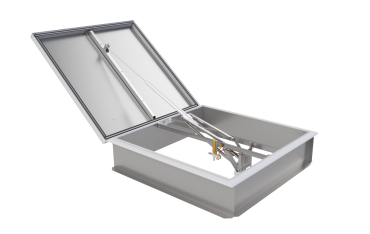 Łatwy sposób na bezpieczeństwo pożarowe - klapy dymowe typu KDF