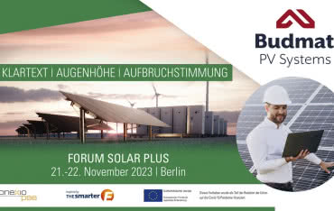 Budmat Systemy PV na Forum Solar PLUS w Berlinie 