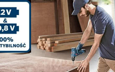 Zmiana nomenklatury w elektronarzędziach Bosch z 10,8 na 12 V 