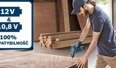 Zmiana nomenklatury w elektronarzędziach Bosch z 10,8 na 12 V 