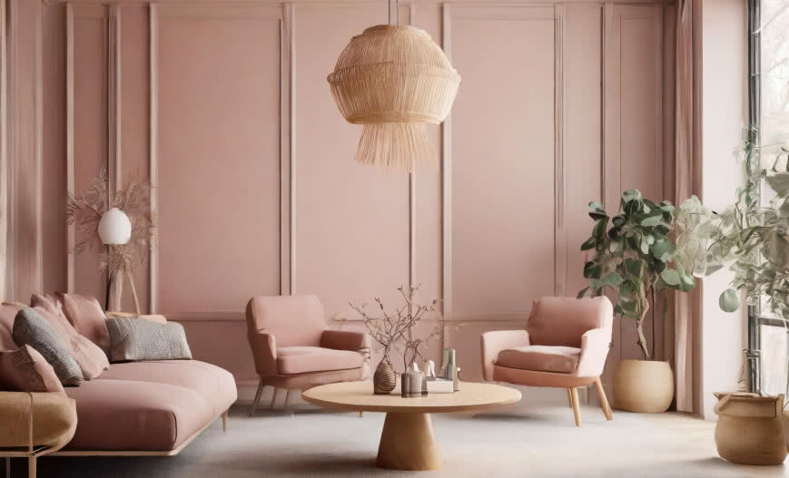 Peach Fuzz i Glamour Pink - poznaj trendy kolorystyczne 2024