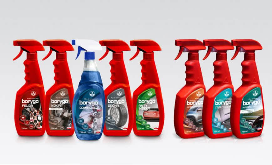 Marka Borygo wprowadza do oferty nowe kosmetyki do aut
