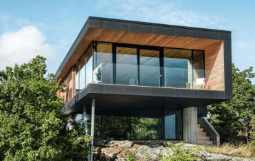 Nowoczesna willa Melstokke z rozwiązaniami Schüco