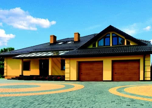 Brama segmentowa z przetłoczeniem wysokim UniPro