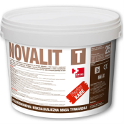 Polikrzemianowa masa tynkarska NOVALIT T
