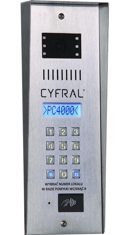 Panel domofonowy CYFRAL PC-4000RV