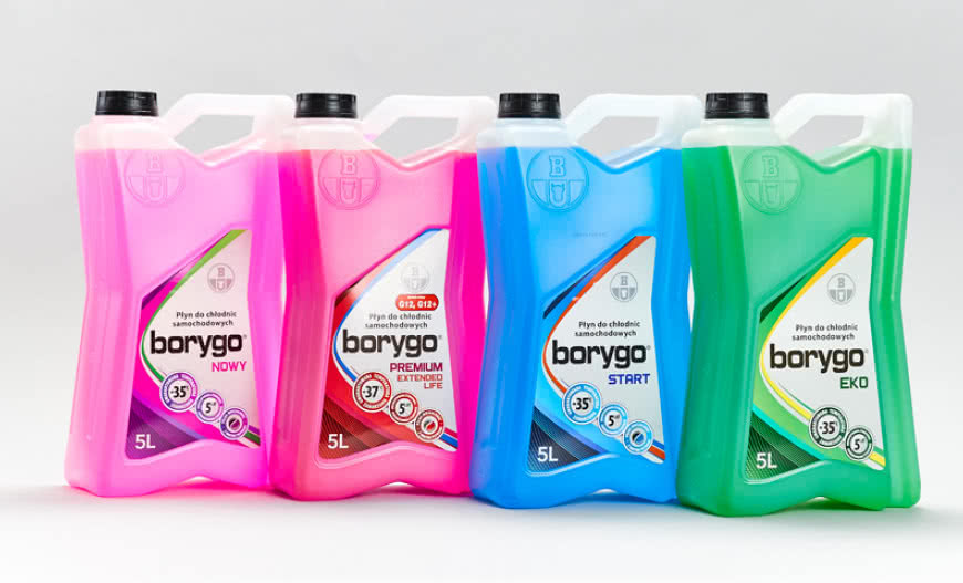 Oferta płynów do chłodnic od Boryszew ERG
