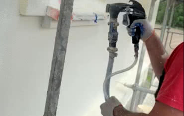 Wykańczamy ściany w technologii jednowarstwowej