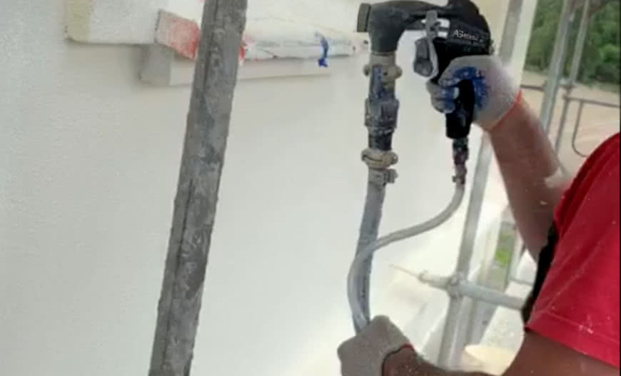 Wykańczamy ściany w technologii jednowarstwowej