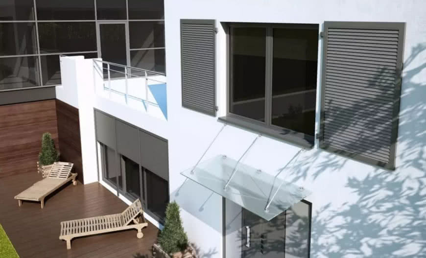 MB-Sunshades - praktyczne okiennice aluminiowe  