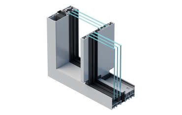 MB-SKYLINE TYPE R - system drzwi przesuwnych z ukrytą ramą