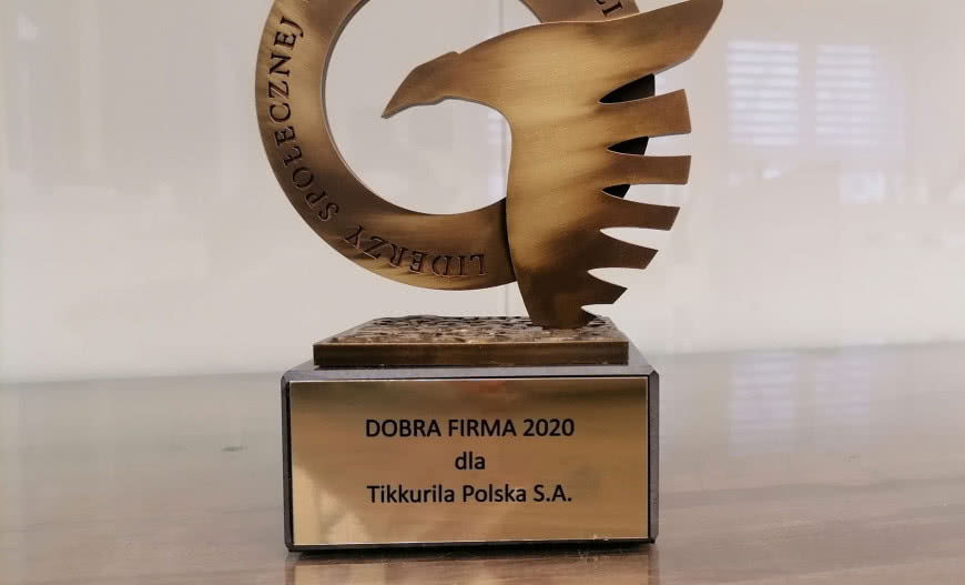 Tikkurila Polska ponownie wśród Liderów Społecznej Odpowiedzialności