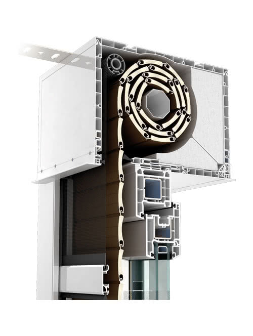 System rolet nadstawnych Opoterm