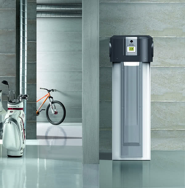 Powietrzne pompy ciepła do ciepłej wody użytkowej typoszeregu BECT 