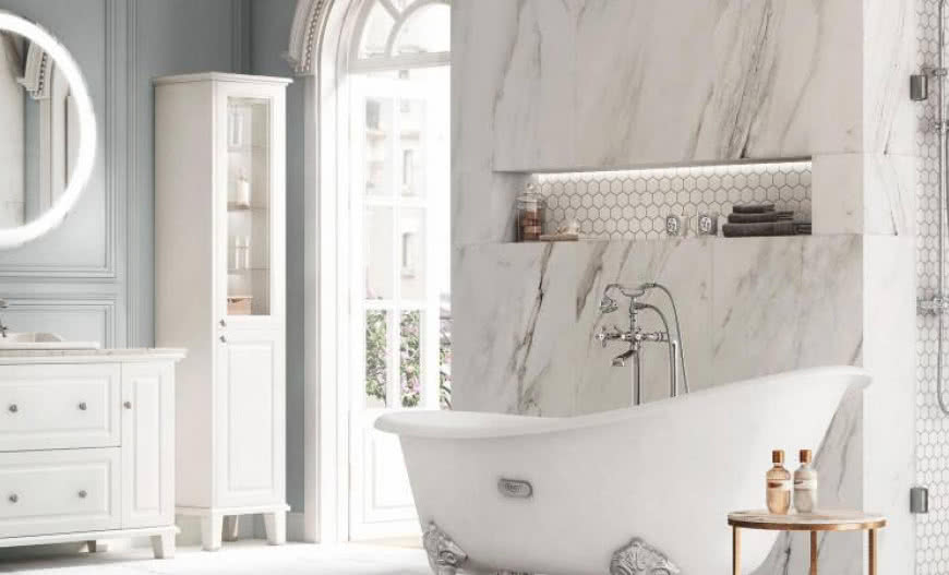 Łazienka w stylu Vintage