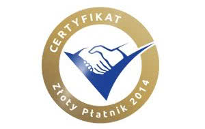 Vetrex z certyfikatem "Złoty Płatnik 2014"