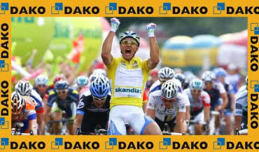 Spoty reklamowe DAKO na Tour de Pologne