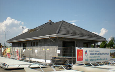 Dom Modelowy pod dachem Braas